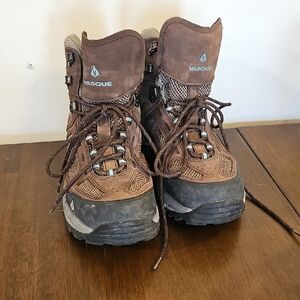 Vasque Brown and Gray Hiking Boots